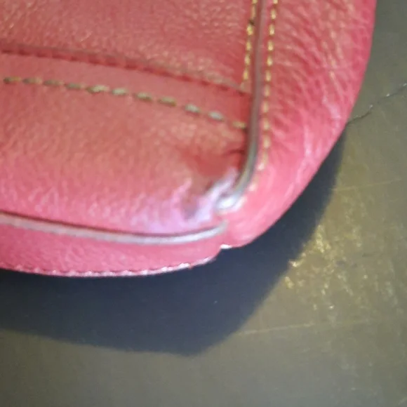 Leather Burgundy The Sak Bag - Picture 12 of 12